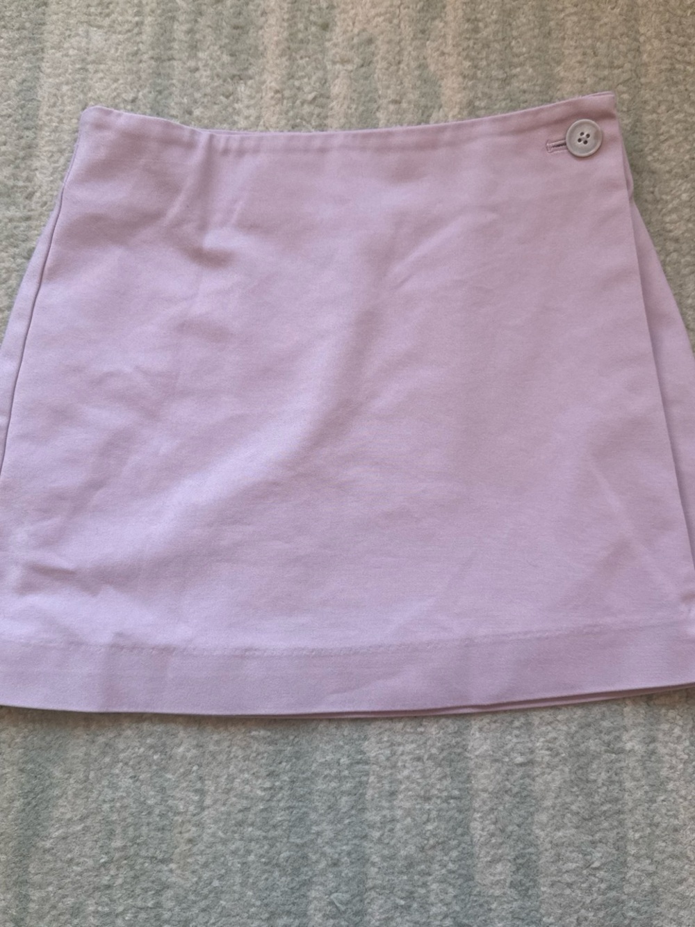 Aritzia mini skirt with button detail